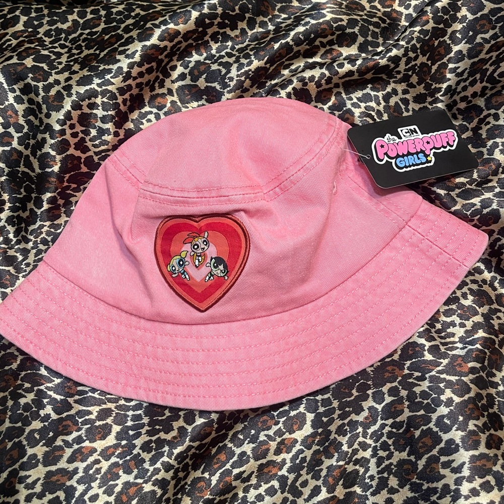 Pink Powerpuff Girls Pink Bucket Hat